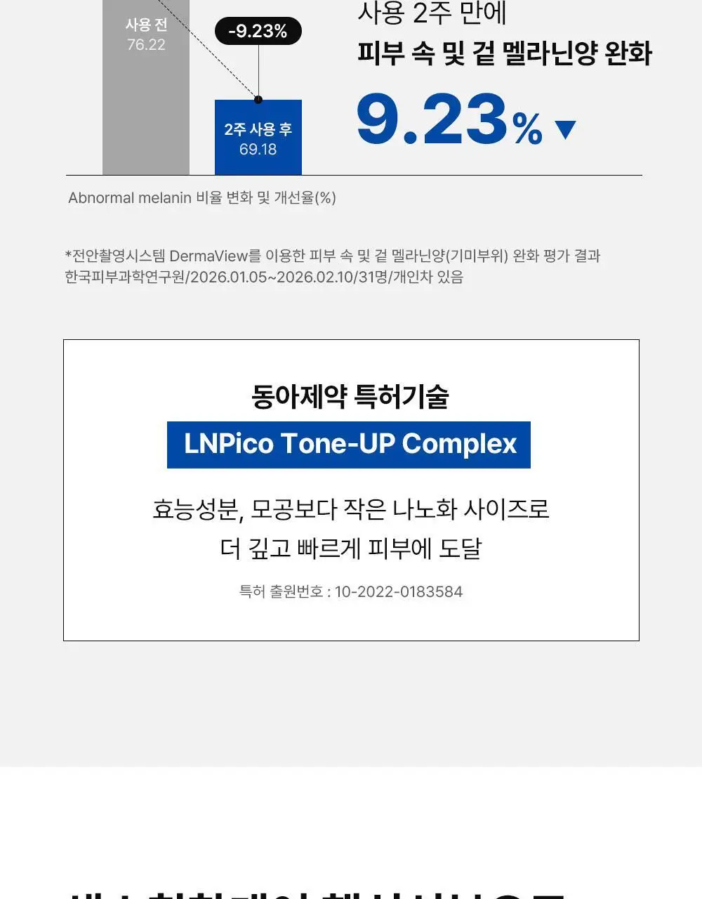 [멜라닌양개선] 동아제약 색소침착 프로 크림제 40ml 상세페이지 13